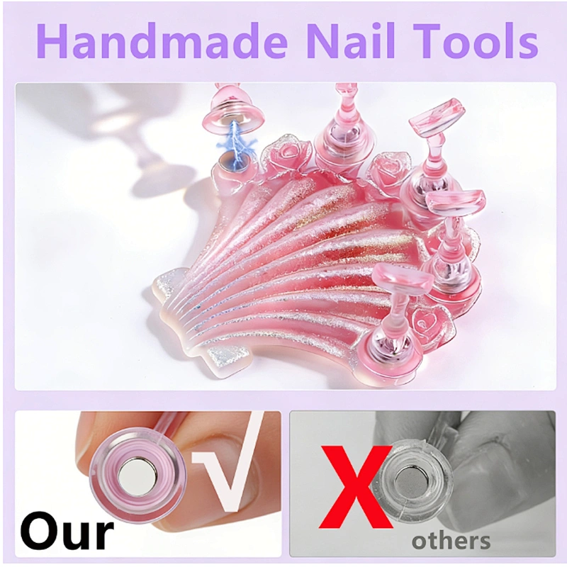 Aurora Shell Nail Tip Holder